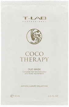 Маска для волосся - T-Lab Professional Coco Therapy Duo Mask (пробник) 15ml (1212235-188091)