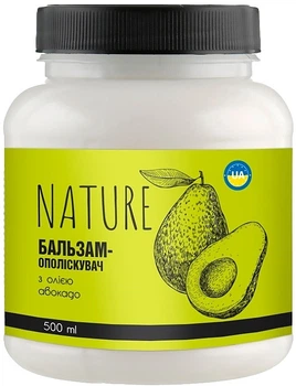 Бальзам-ополаскиватель с маслом авокадо - Bioton Cosmetics Nature 500ml (1226344-193136)