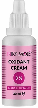 Кремовый окислитель для краски бровей и ресниц - Nikk Mole Oxidant Cream 3% 30ml (1156906-177637)