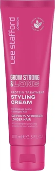 Протеїновий стайлінг крем для волосся - Lee Stafford Grow Strong & Long Protein Treatment Styling Cream 100ml (1260615-192604)