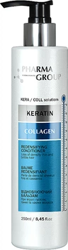 Відновлюючий бальзам - Pharma Group Laboratories Keratin + Collagen Redensifying Conditioner 250ml (1159071-176757)
