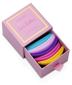Бигуди для ламинирования ресниц, разноцветные, size SS,S,M,L,LL - Lash Secret Lami Rollers 10шт (1324759-11033734)