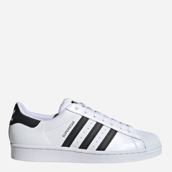 Sneakersy męskie skórzane do kostki adidas Originals Superstar EG4958 41.5 (UK 7.5) Białe (4062051415345)