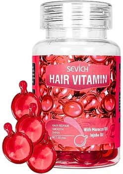 Капсули для волосся "Бездоганний шовк" - Sevich Hair Vitamin With Morocan Oil & Jojoba Oil 30шт (1361747-12959019)