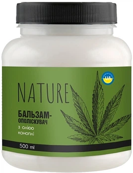 Бальзам-ополаскиватель с маслом конопли - Bioton Cosmetics Nature 500ml (1226347-193138)