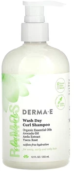 Шампунь для локонов, для вьющихся волос - Derma E Wash Day Curl Shampoo 355ml (1306620-196902)