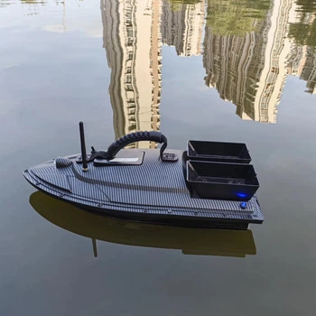 Прикормочный карповый кораблик Flytec V070 I GPS 40 точек для