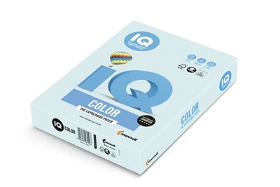 Папір кольоровий IQ Color A4 160 г/м2 250 аркушів Світло-блакитний BL29/A4/160/IQ офісний