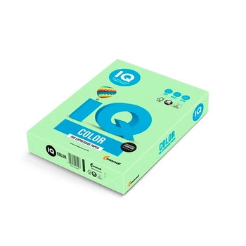 Папір кольоровий IQ Color A4 160 г/м2 250 аркушів Зелений MG28/A4/160/IQ офісний