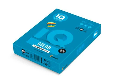 Папір кольоровий IQ Color A4 80г/м2 500 аркушів Темно-синій (DB49/A4/80/IQ)