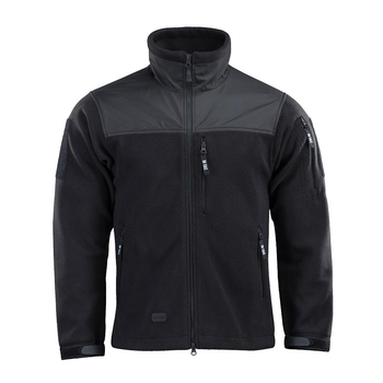 Тактическая армейская куртка M-Tac Alpha Microfleece Gen.II Black черный M