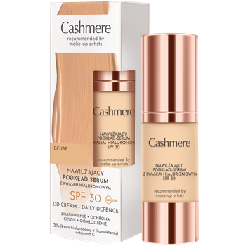 Тональний крем для обличчя Cashmere зволожуючий SPF 30 02 Beige 30 мл (5900525083074)