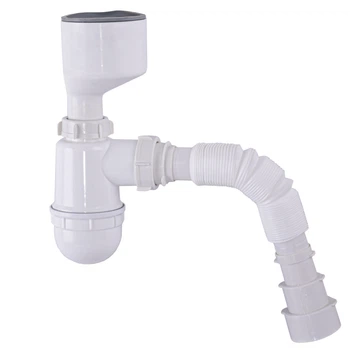 Сифон Waterstal для писсуара 11/4 с манжетом D 50, с гофрой 40/50 P31009