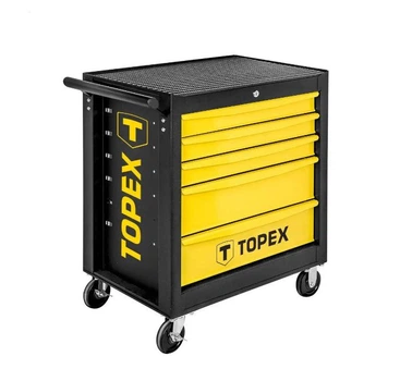 Тумба для інструментів Topex 79R501 Шафа для майстерні на 5 ящиків