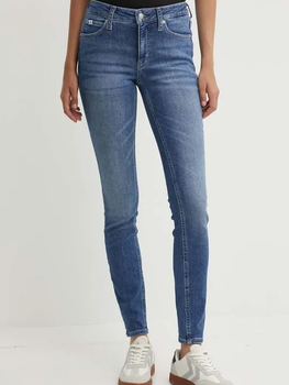 Jeansy skinny damskie Calvin Klein Jeans J20J223633-1A4 26-30 Niebieskie (8720639094943)