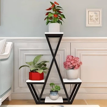 Підставка / полиця для квітів у стилі Лофт Stand-flower-322