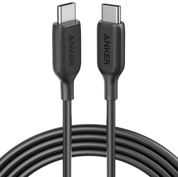 Kabel Anker PowerLine III USB-C to USB-C 100W - 1.8 m Black (A8856H11)