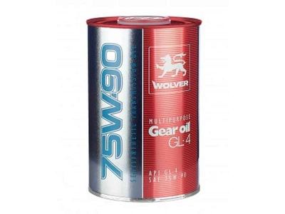 Масло для трансмісій WOLVER 75W-90 1л MULTIPURPOSE GEAR OIL GL-4 SAE жесть