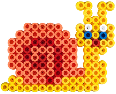 Zestaw mozaiki termicznej Hama Beads Maxi 600 szt + 1 podstawa (0028178087449)