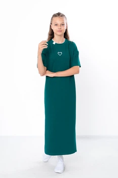 Сукня для дівчинки (підліткова) Носи своє 140 Зелений (p-14624-165709)