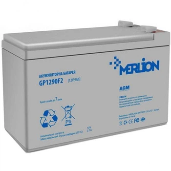 Акумуляторна батарея MERLION GP1290F2 12V 9 Ah AGM VRLA