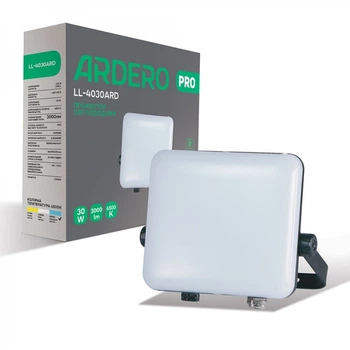 Прожектор Ardero LL-4030ARD PRO 30W 3000Lm 6500K