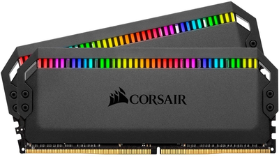 Pamięć RAM Corsair DDR4-4000 32768MB PC4-32000 (Kit of 2x16384) Dominator Platinum RGB Black (CMT32GX4M2K4000C19)