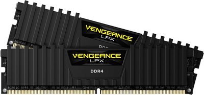 Оперативна пам'ять Corsair DDR4-2400 4096MB PC4-19200 Vengeance LPX Black (CMK4GX4M1A2400C16)