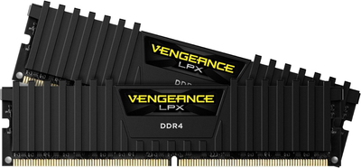 Pamięć RAM Corsair DDR4-2666 65536MB PC4-21300 (Kit of 2x32768) Vengeance LPX Black (CMK64GX4M2A2666C16)