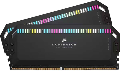 Оперативна пам'ять Corsair DDR5-5600 65536MB PC5-44800 (Kit of 2x32768) Dominator Platinum Black (CMT64GX5M2B5600Z40K)