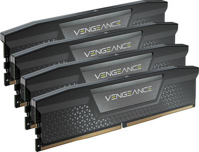 Оперативна пам'ять Corsair DDR5-6400 65536MB PC5-51200 (Kit of 4x16384) Vengeance Black (CMK64GX5M4B6400C32)