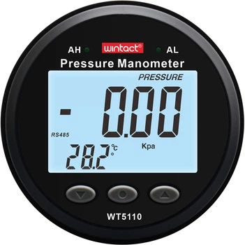 Цифровой дифференциальный манометр Wintact интерфейс RS485 ±50 кПа (WT5110-50KPA)