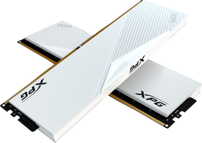 Оперативна пам'ять ADATA DDR5-6000 32768MB PC5-48000 (Kit of 2x16384) XPG Lancer White (AX5U6000C4016G-DCLAWH)