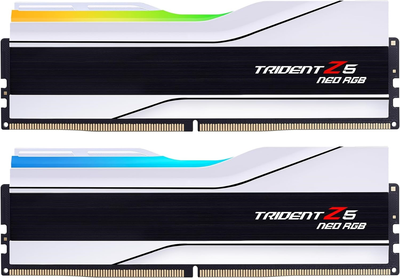 Оперативна пам'ять G.Skill DDR5-6400 49152MB PC5-51200 (Kit of 2x24576) Trident Z5 Neo RGB White (F5-6400J3239F24GX2-TZ5NRW)