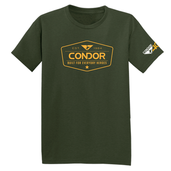 Футболка Condor 40 YRS PROMO SHIRT P2023-01 Medium, Олива (Olive)