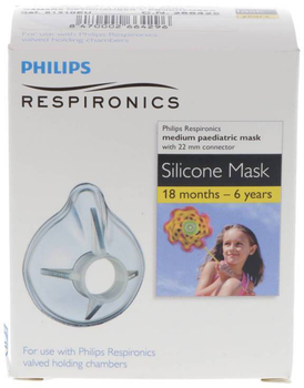 Maska inhalacyjna Philips Optichamber dla dzieci 1.5-6 lat (8470002664296)