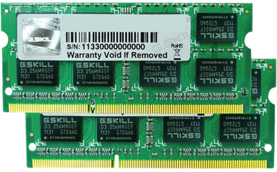 Pamięć RAM G.Skill DDR3-1600 16384MB (Kit of 2x8192) F3-1600C11D-16GSL (4711148591751)