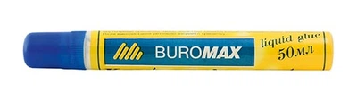 Клей силикатный с губкой Buromax 50 мл (BM.4802)