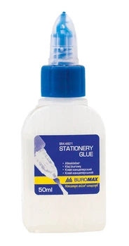 Клей канцелярский Buromax полимерная основа 50 мл (BM.4821)