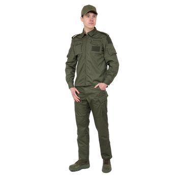 Костюм тактичний (китель та штани) Military Rangers Deluxe (поліестер, бавовна, р-р 2XL, Оливковий)