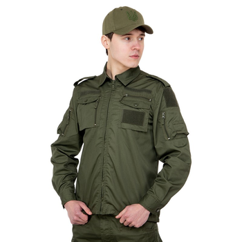 Костюм тактичний (китель та штани) Military Rangers Deluxe (поліестер, бавовна, р-р 2XL, Оливковий)