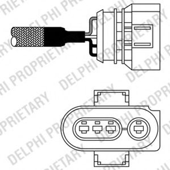 Лямбда-зонд Delphi (ES1040312B1)