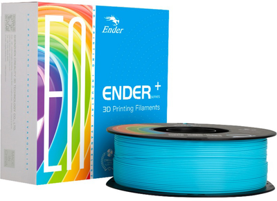 Нитка для картриджа Creality Ender PLA+ 1.75 мм Blue (6971636403241)