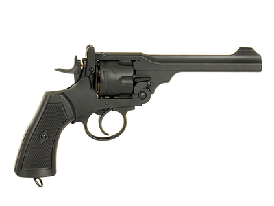 Револьвер Well Webley Scott MK IV Metal G293A CO2 (Страйкбол 6мм)