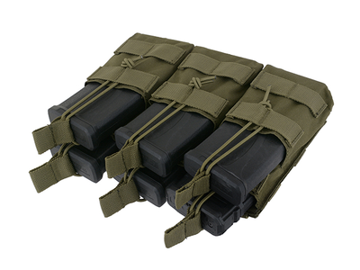 Підсумок 8Fields 6 Mag Triple Stacker M4/M16/AR-15 Olive