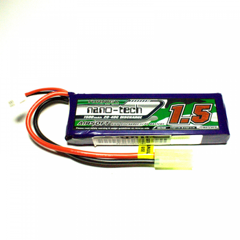 Акумулятор Turnigy Nano-Tech LiPo 7,4V 1500mAh 20-40C