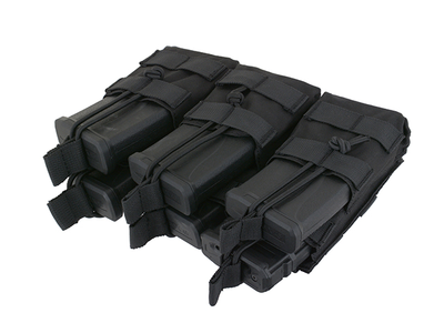 Підсумок 8Fields 6 Mag Triple Stacker M4/M16/AR-15 Black