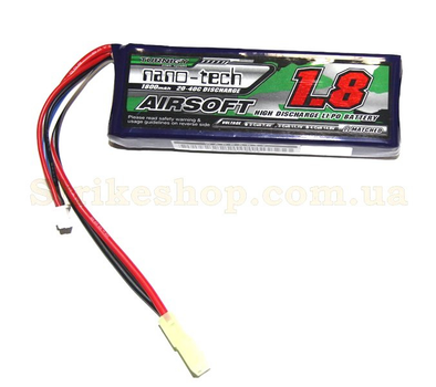 Акумулятор Turnigy Nano-Tech LiPo 11,1 v 1800 mAh 25-50C