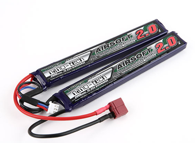 Акумулятор Turnigy Nano-Tech LiPo 7.4v 2000mAh 15-30C nunchuk (T-Connector)