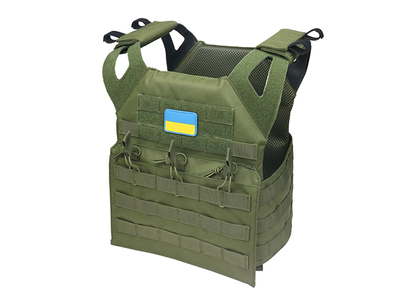 Плитоноска 8Fields Jump Plate Carrier Cummerbund Olive